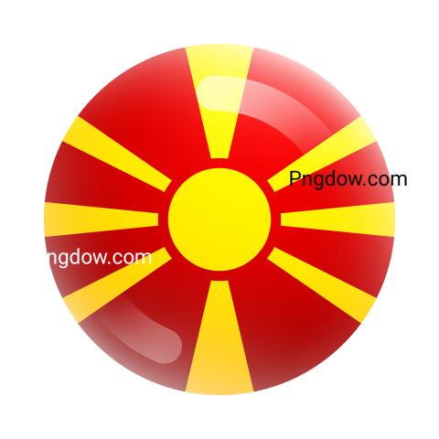 3D Macedonia Flag Illustration