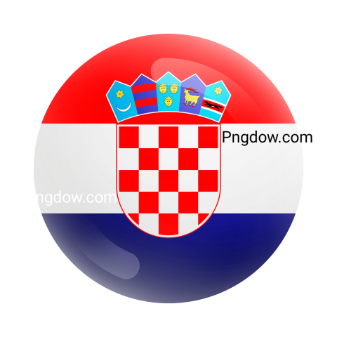 3D Croatia National Flag Illustration