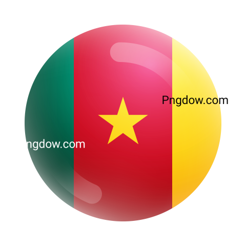 3D Cameroon National Flag for Free