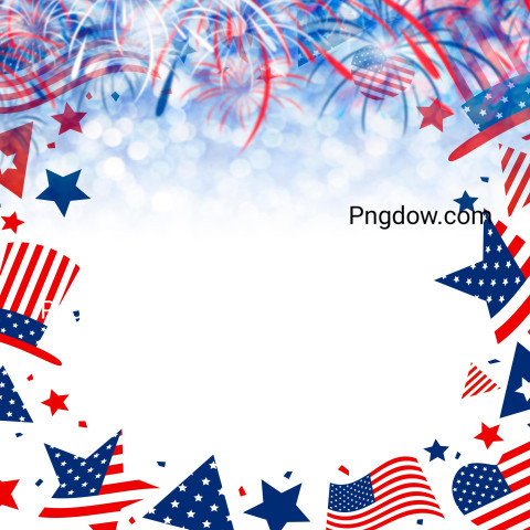 Happy Independence Day, 4th of July national holiday  Lettering image design vector illustration (9)