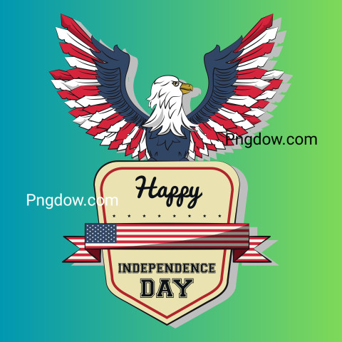Happy Independence Day, 4th of July national holiday  Lettering image design vector illustration (5)