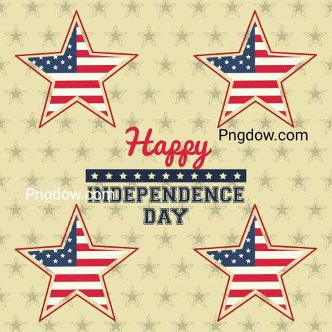 Happy Independence Day, 4th of July national holiday  Lettering image design vector illustration (12)
