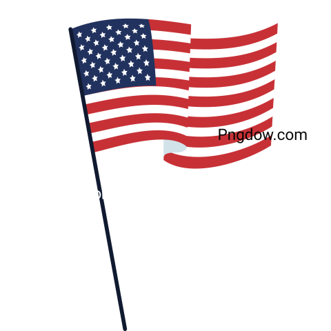 Free 4th of July Png images, Independence Day USA clipart, patriotic Png images, American flag transparent background, (167)