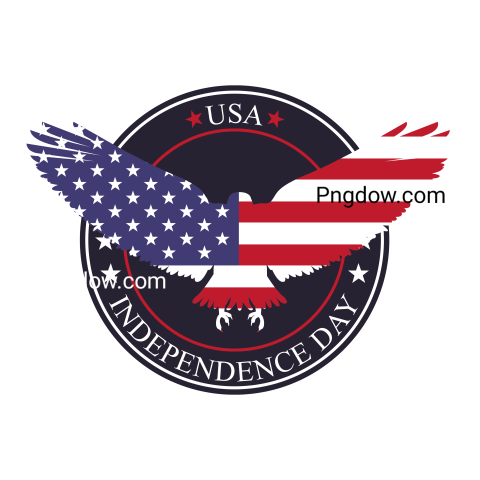 Free 4th of July Png images, Independence Day USA clipart, patriotic Png images, American flag transparent background, (148)