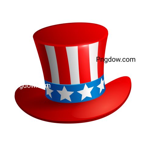 Free 4th of July Png images, Independence Day USA clipart, patriotic Png images, American flag transparent background, (138)