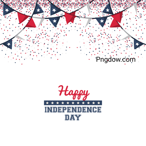 Free 4th of July Png images, Independence Day USA clipart, patriotic Png images, American flag transparent background, (139)