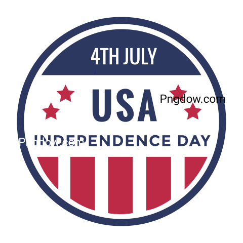 Free 4th of July Png images, Independence Day USA clipart, patriotic Png images, American flag transparent background, (160)