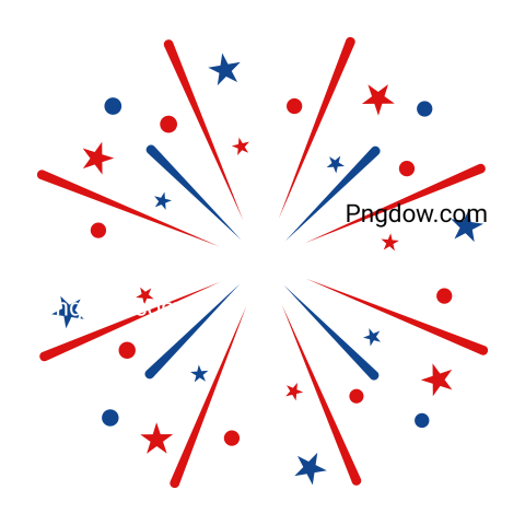 Free 4th of July Png images, Independence Day USA clipart, patriotic Png images, American flag transparent background, (92)