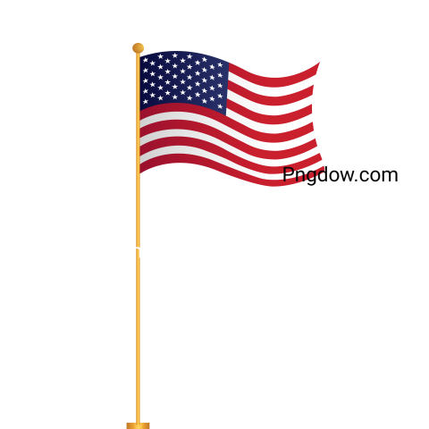 Free 4th of July Png images, Independence Day USA clipart, patriotic Png images, American flag transparent background, (96)