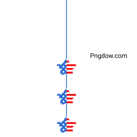 Free 4th of July Png images, Independence Day USA clipart, patriotic Png images, American flag transparent background, (31)
