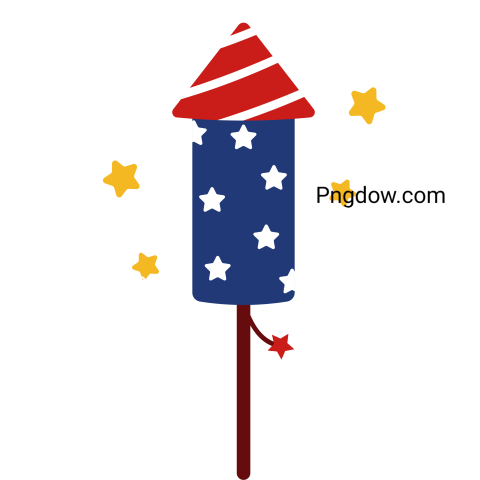 Free 4th of July Png images, Independence Day USA clipart, patriotic Png images, American flag transparent background, (48)