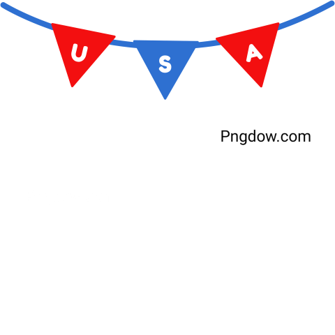 Free 4th of July Png images, Independence Day USA clipart, patriotic Png images, American flag transparent background, (21)