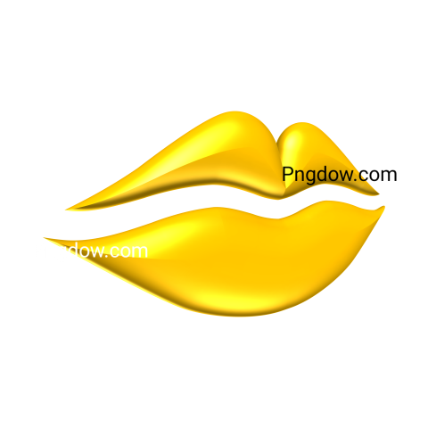 International Kissing Day Mouth kiss 3D Transparent Background for, Free Vector, (1)
