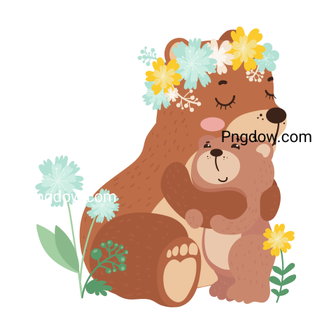 Bear Png Transparent Background, for Free Vector, (2)