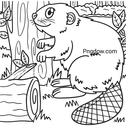 Beaver Png Transparent Background, for Free Vector, (35)
