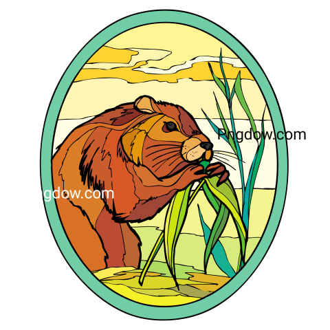 Beaver Png Transparent Background, for Free Vector, (5)