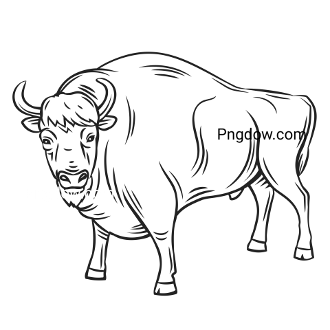 Bison Png image with transparent background for free, Bison, (24)