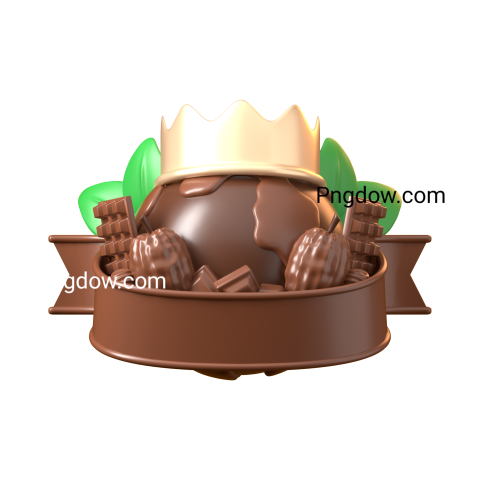 World Chocolate day illustration, Png transparent background for free (15)
