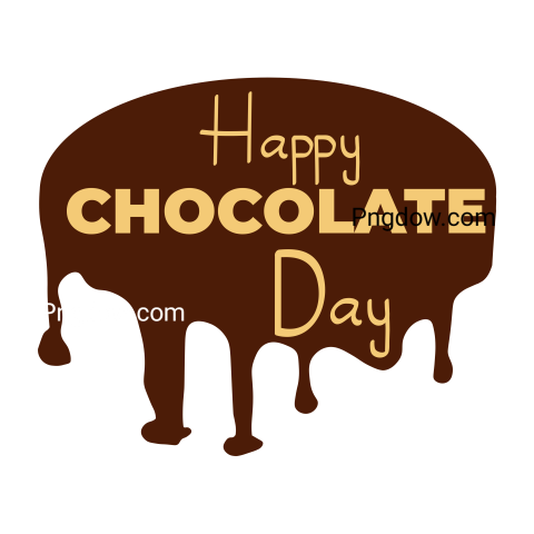 World Chocolate day illustration, Png transparent background for free (9)