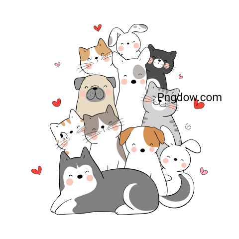 Cats Png image with transparent background for free, Cats, (15)