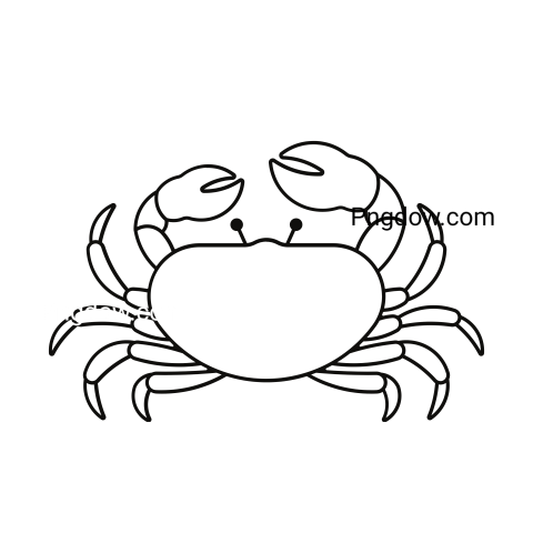 Crab Png image with transparent background for free, Crab, (12)