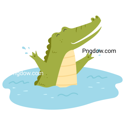 Crocodile Png image with transparent background for free, Crocodile, (33)
