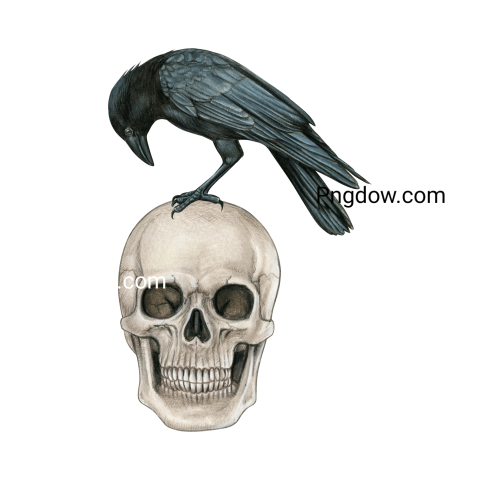 Crow Png image with transparent background for free, Crow, (13)