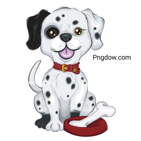 Dalmatian Png image with transparent background for free, Dalmatian, (18)