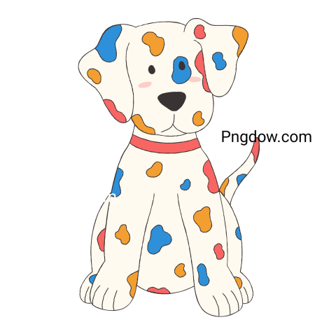 Dalmatian Png image with transparent background for free, Dalmatian, (6)