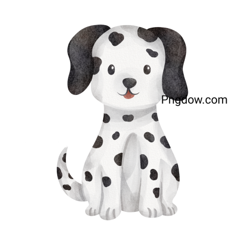 Dalmatian Png image with transparent background for free, Dalmatian, (3)