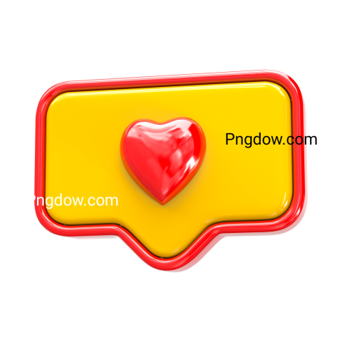 Free Png, Like Icon Design  3D Icon  (3)