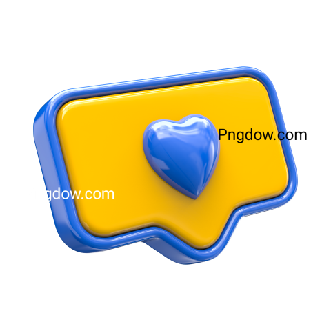 Free Png, Like Icon Design  3D Icon  (5)
