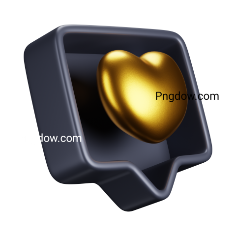 Free Png, 3D Notify Heart image