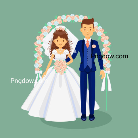 Free PSD Vector | Cute indian couple in tamil iyengar tradition wedding dress
