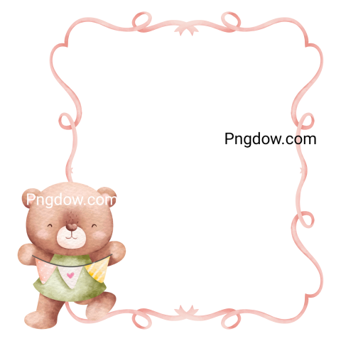 Teddy bear and balloons transparent Background,Teddy bear png, (47)