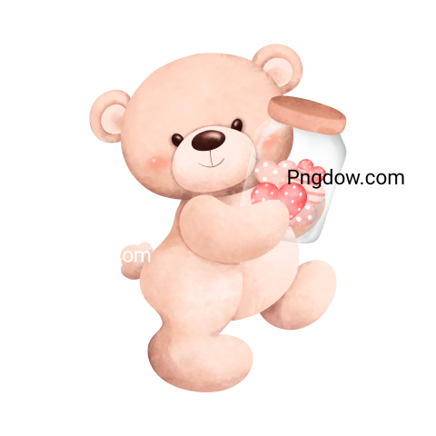 Teddy bear and transparent Background,Teddy bear png, (8)