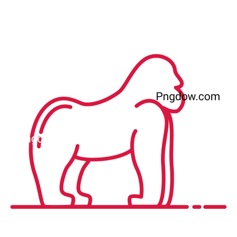 Gorilla PNG image for Free Download