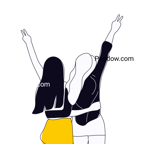 Celebrate International Friendship Day With People, with a Free Transparent Background Image, (36)