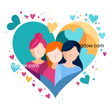 Celebrate International Friendship Day With People, with a Free Transparent Background Image, (42)