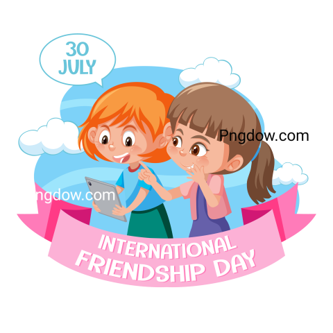 Celebrate International Friendship Day With People, with a Free Transparent Background Image, (17)