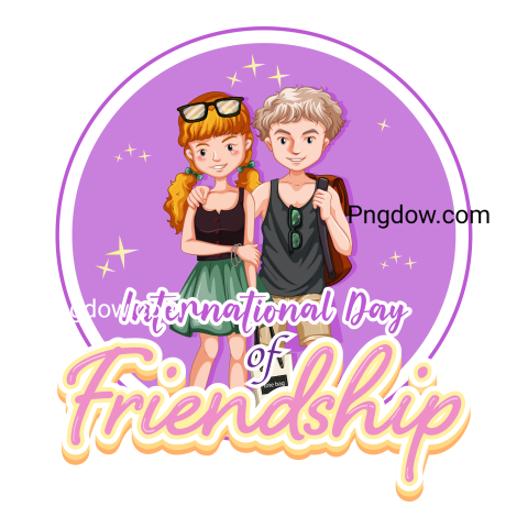 Celebrate International Friendship Day With People, with a Free Transparent Background Image, (23)