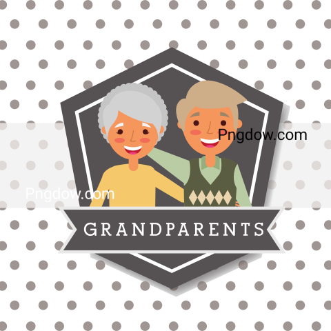 Grandparents Day People, with transparent for Free,