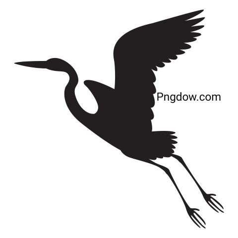 Heron transparent background image for Free , (41)