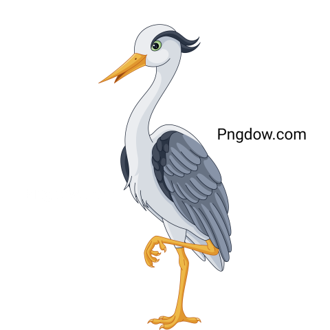Heron transparent background image for Free , (36)