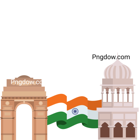 Indian Independence Day Flag Illustration, PNG images for Free