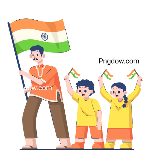 Indian Independence Day & Republic Day, PNG transparent background image for Free