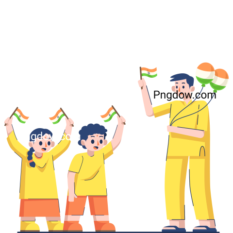 Indian Independence Day & Republic Day, transparent background for Free