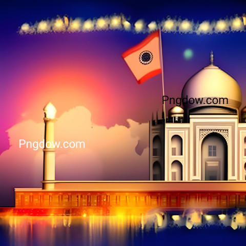 15 August, Instagram post background image, Taj Mahal for Free, (2)