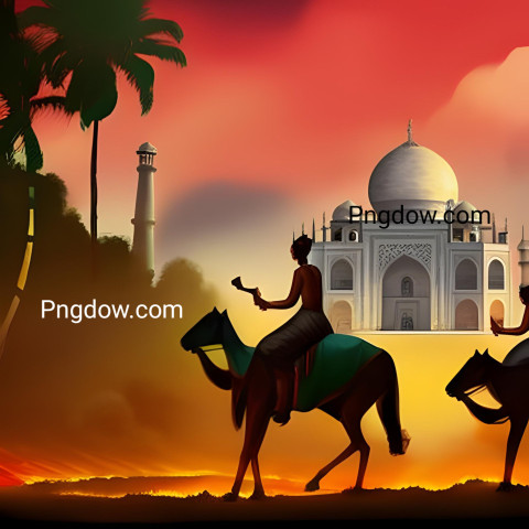 15 August, Instagram post background image, Taj Mahal for Free, (14)