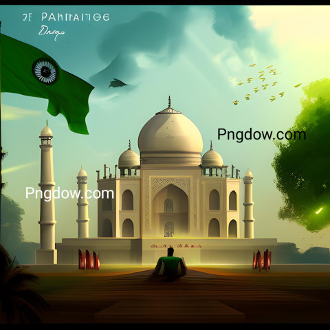 15 August, Instagram post background image, Taj Mahal for Free, (12)